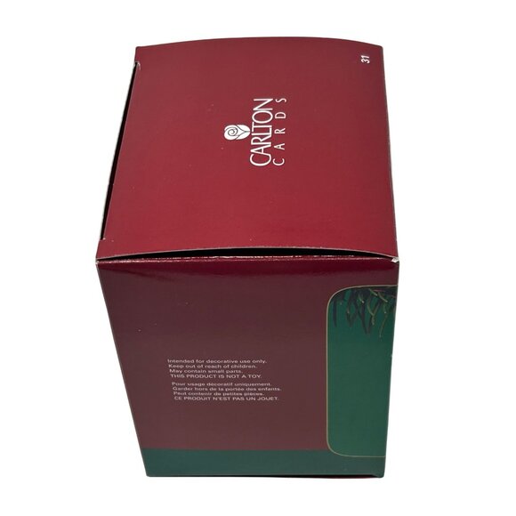 Gingerbread House Ornament/Trinket Box & Photo Holder 2005 by‎ Carlton Cards - Picture 13 of 14